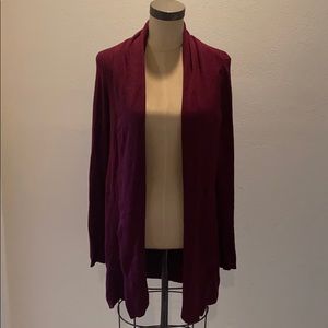 Olivia Sky Burgundy Cardigan